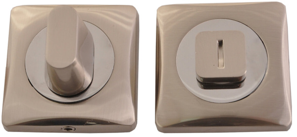 Фиксатор сантехнический 6 серия 6 BK SN\CP FERETTO квадрат